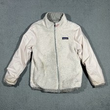 Patagonia Everyday Reversible Zip Out Fleece Jacket Pink Size Small Girl 1221