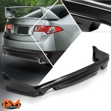 For 09-14 Acura Tsx Mugen Style Rear Bumper Protector Chin Lip Diffuser Body Kit For 09-14 Acura Tsx Mugen Style Rear Bumper Protector Chin Lip Diffuser Body Kit