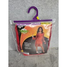 Halloween Sensations Devil Costume Women's L 12-14 Dress Headband Horns