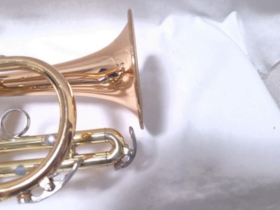 YAMAHA YCR-3330 Cornet Short Model Gold Brass ML Bore Tested w