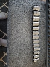 Snap-on Tools 1/2 Drive METRIC Shallow  Chrome Socket Set 13pc TWM Series 