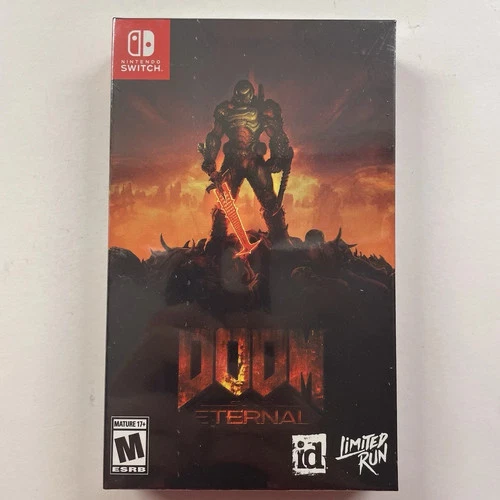 Doom Eternal - Limited Run #154 (Nintendo Switch, 2023, Steelbook Edition) NEW