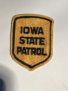 Obsolete Iowa State Police PATCH (16F)