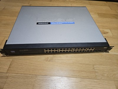 Switch Linksys SRW224G4P  24+4 Pprt Gigabit