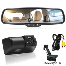 4.3" LCD Mirror Monitor Reversing Backup Camera Kit   For Ford Transit Mk7
