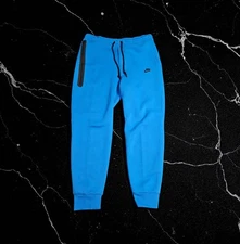 Nike Sportswear Tech Fleece Jogger Pants Photo Blue/Black Men's XL FB8002-435 🔵