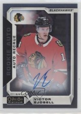 2018-19 O-Pee-Chee Platinum Rookie Autos Victor Ejdsell #R-VE Auto 1h6a