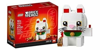 sold out★★ LEGO BRICKHEADZ: Lucky Cat (40436) RETIRED, SEALED and MIB