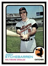 1973 Topps Baseball #618 Andy Etchebarren      73BB
