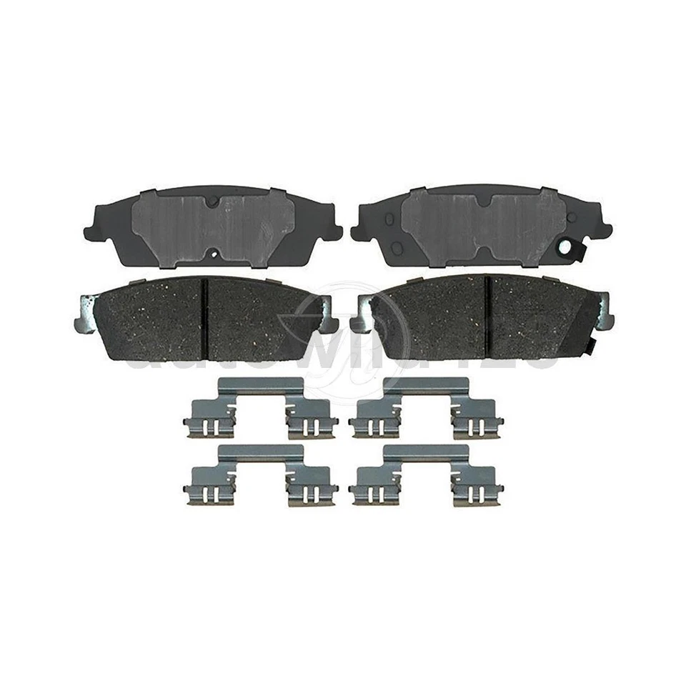Pastillas de freno delanteras traseras para GMC Sierra 1500 AWD 4,3 L 2008 2009 2010 2011 2012 2013 Foto 3 de 4