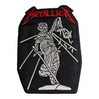 Metallica So Cool Iron On Patch + One Free Music Sticker