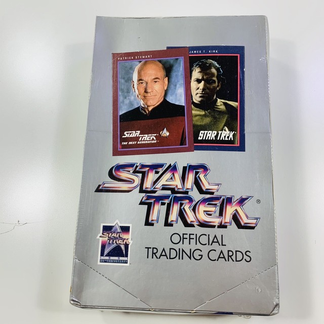 Star Trek Trading Card Box 1991 Impel 25th Anniversary Factory Sealed