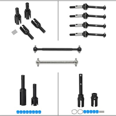 Metal Front Rear CVD Drive Shaft Diff Joint Cup for TAMIYA 1/10 XM01 Pro RC Car