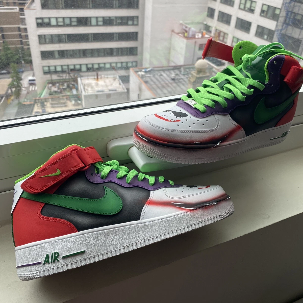 Custom Air Force 1 Joker Halloween Shoes