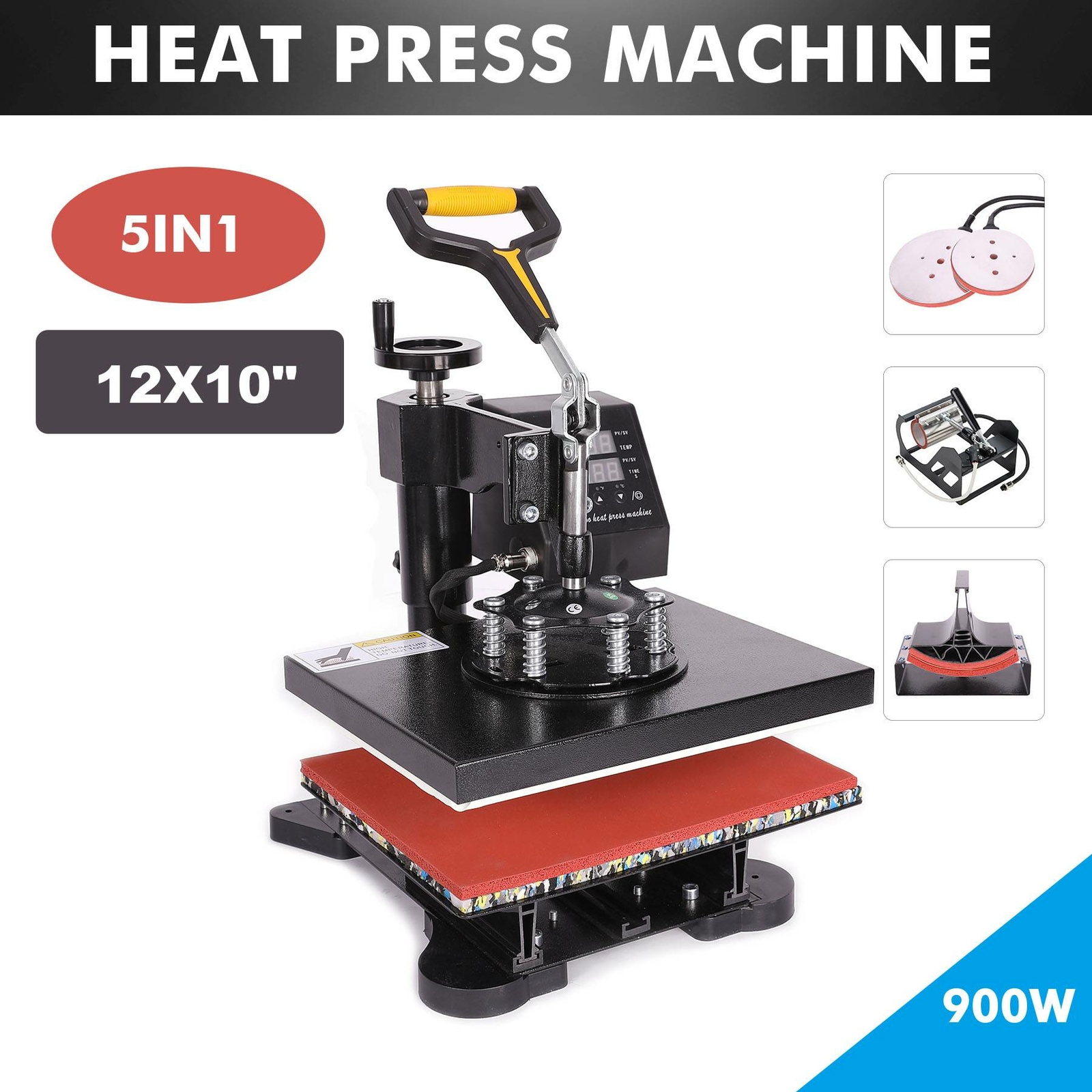 5 in 1 t shirt press