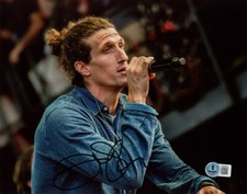 DAVID SHAW SIGNED AUTOGRAPHED 8x10 PHOTO SINGER THE REVIVALISTS RARE BECKETT BAS