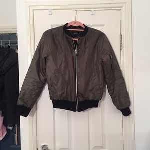 boohoo khaki jacket