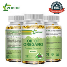 Oil of Oregano 4000mg - Heart, Digestive Health, Immune Support - with Carvacrol