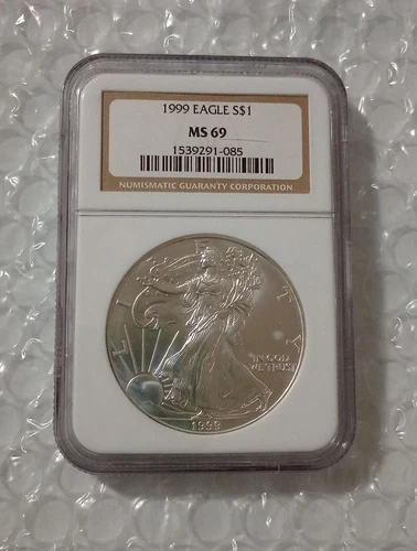USA 1 Dollar, American Silver Eagle 1999, NGC MS-69