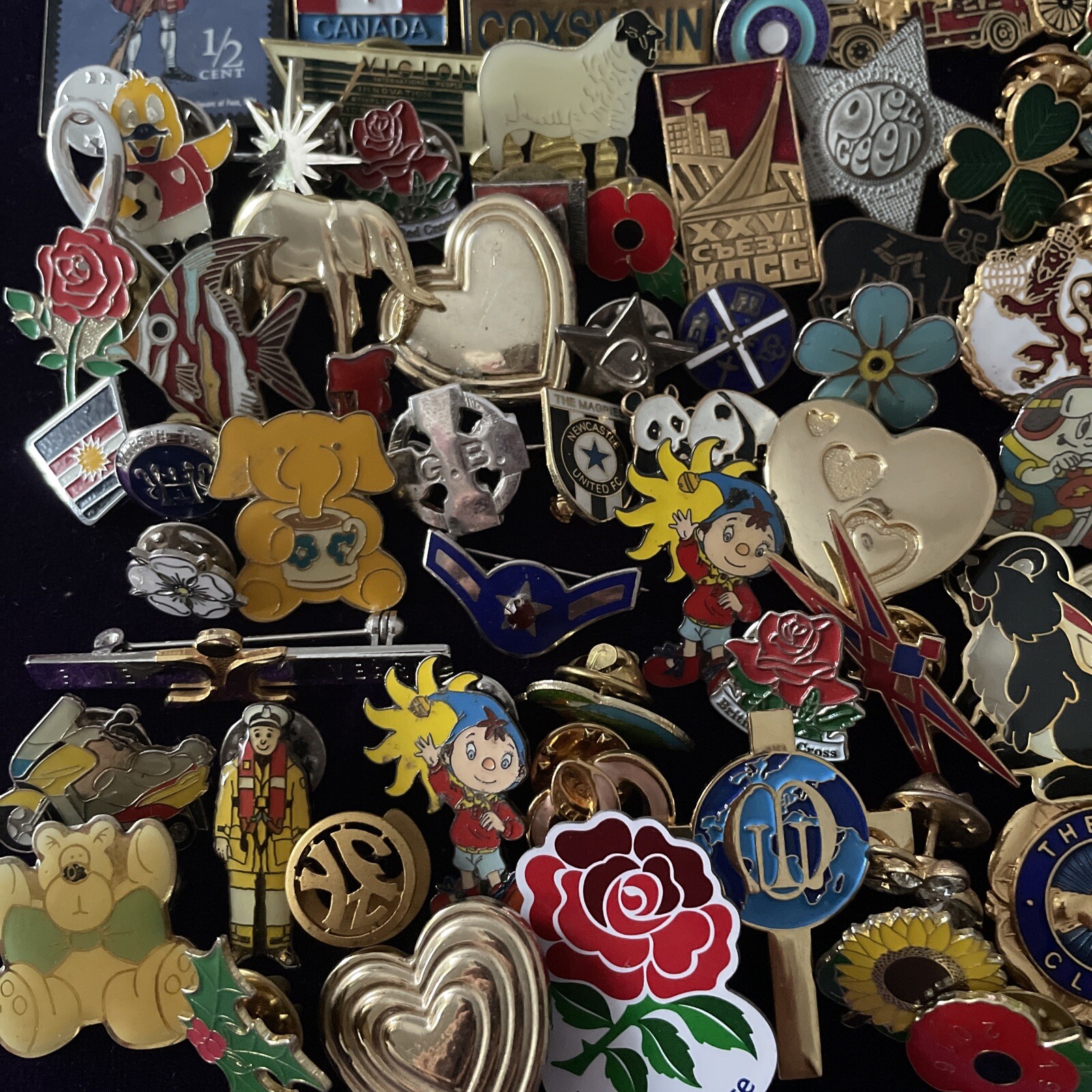 JOB LOT VINTAGE & MODERN PIN BADGES eBay