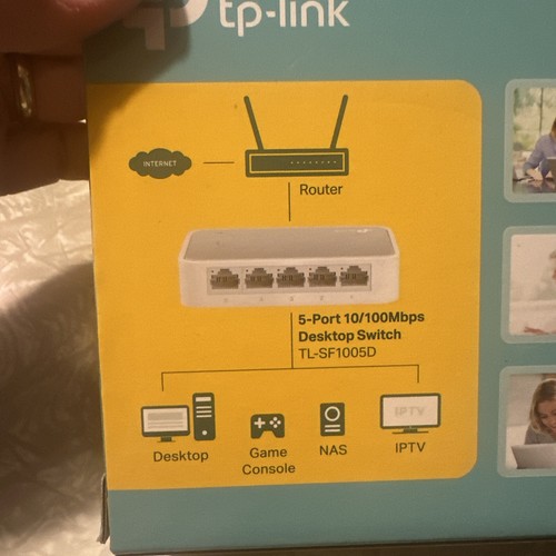 TP-LINK TL-SF1005D 5-Port 10/100Mbps Desktop Switch UK Limited - Picture 5 of 13