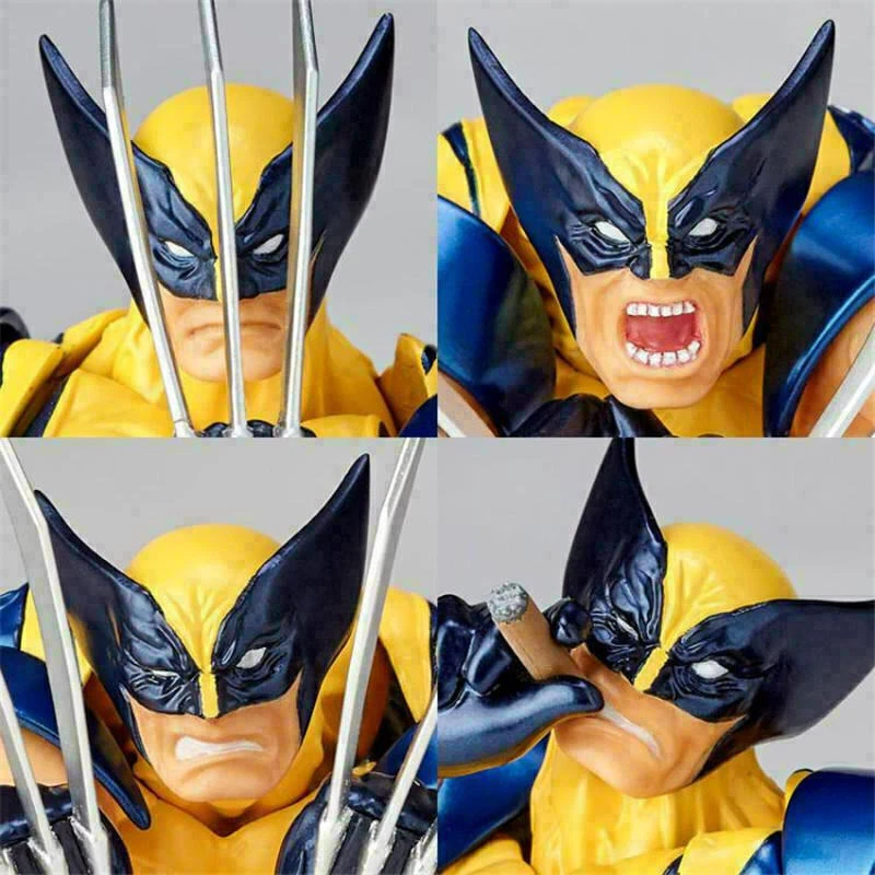 Hot Kaiyodo Revoltech Amazing Yamaguchi Wolverine Action Figure X