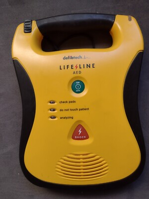 used Defibtech Lifeline AED (DDU-100A)- NO BATTERY with pad exp 2024/02/28