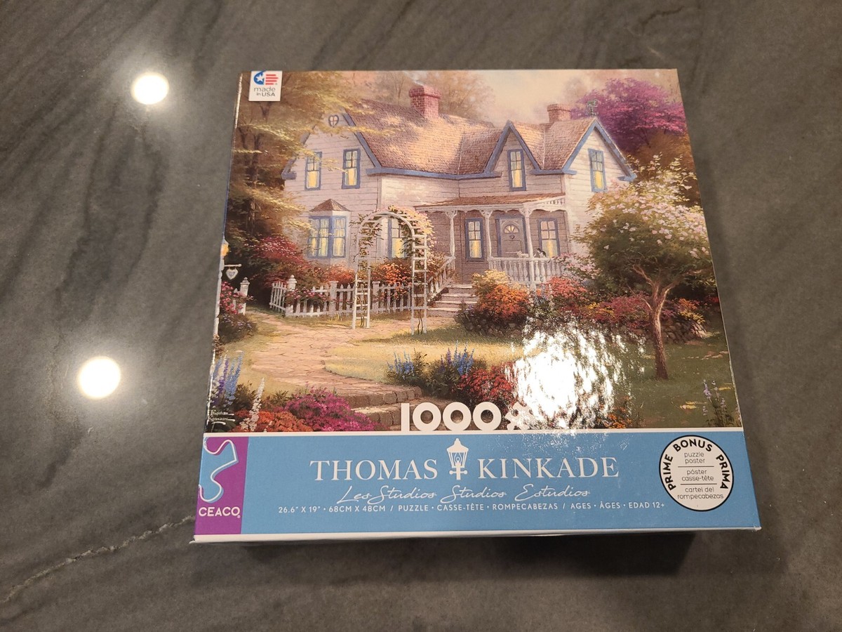 Thomas Kinkade Home is Where the Heart Is II 2 1000 PC Puzzle
