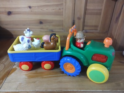 Kiddieland Farm Tractor with Trailer Sing a Long Songs, Animal