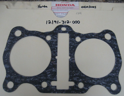 HONDA Genuine Parts CYLINDER GASKET 12191-312-000 OEM NOS cb350