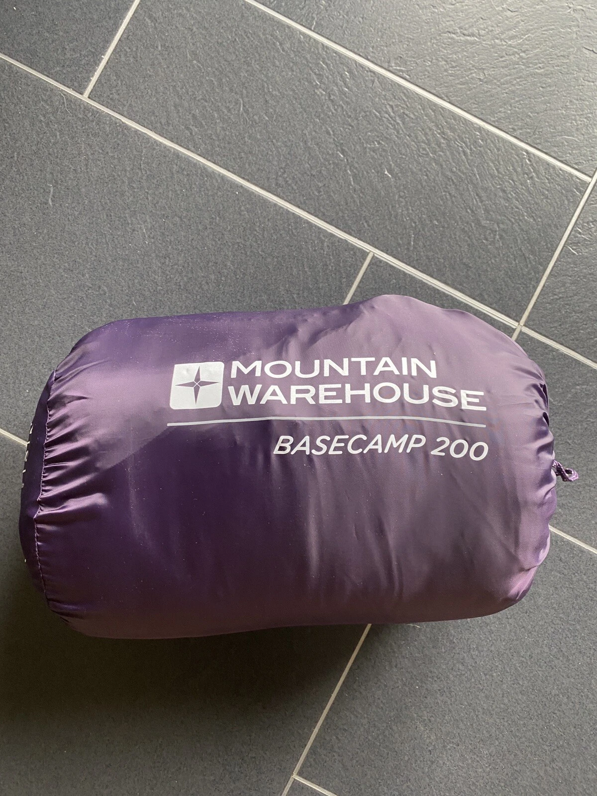 mountain warehouse sleeping bag Purple basecamp 200