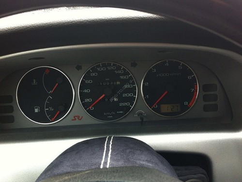 For Nissan Primera P10 W10 90-98 Polished Aluminium Dial Surrounds Speedo Rings - Picture 8 of 9