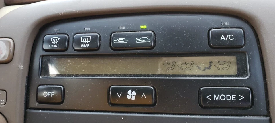 97 98 99 00 Lexus SC300 y SC400 Climatizador Temperatura HVAC 55900-24220 Foto 2 de 4