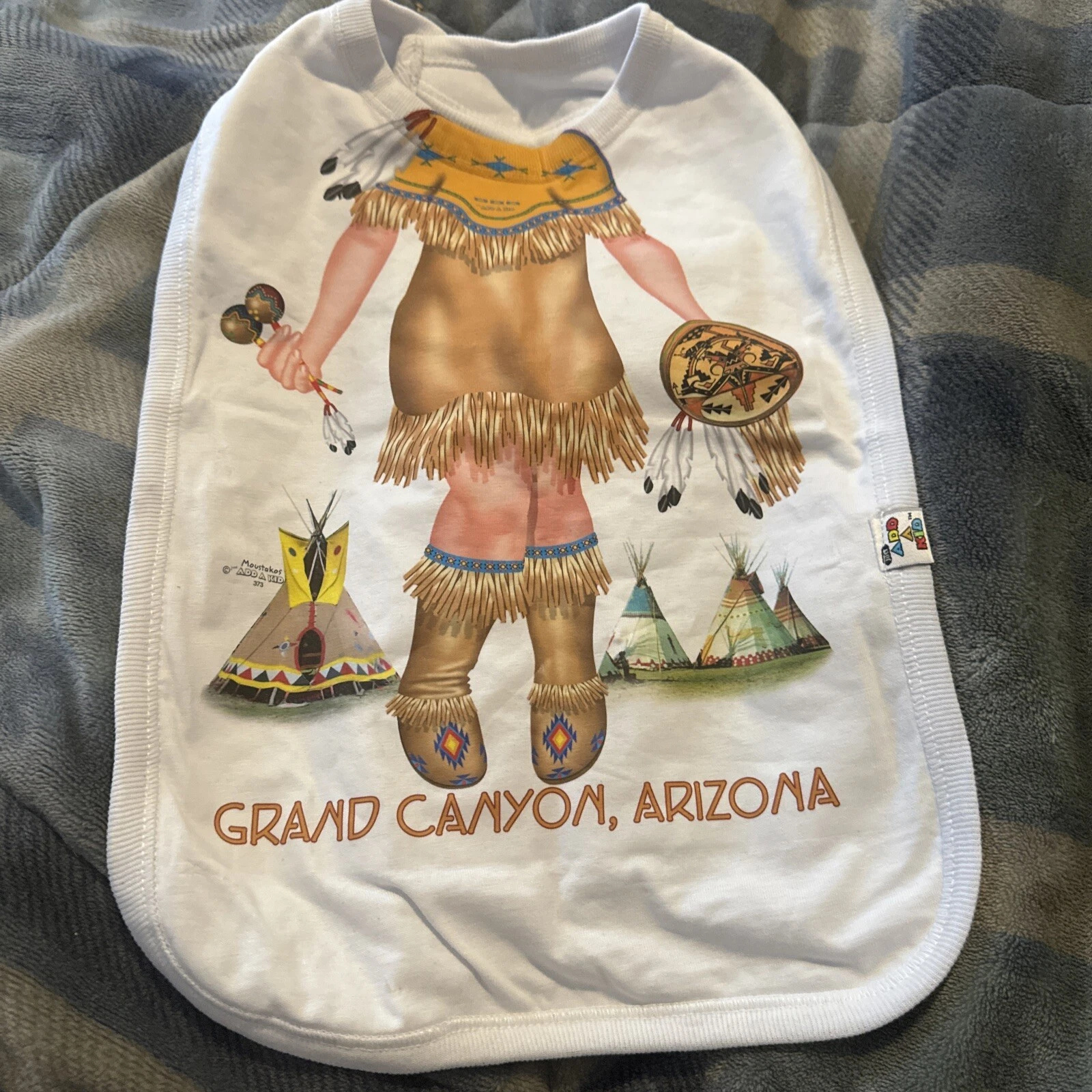 Indian Girl Grand Canyon, Arizona , Just Add A kid Grand Canyon NWOT Cute