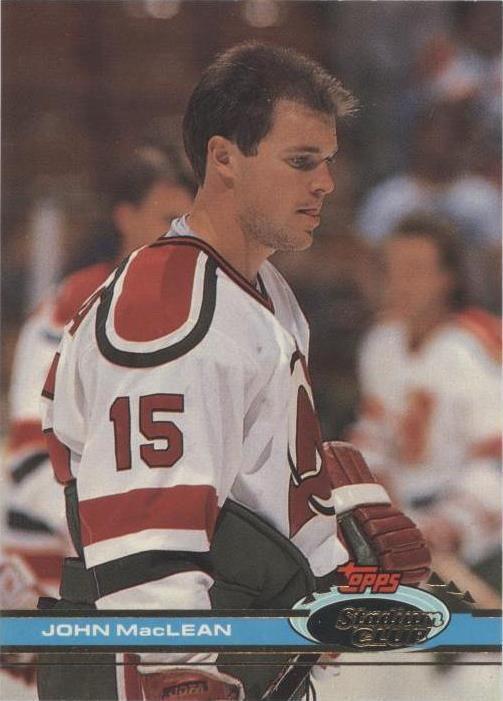 1991-92 Topps Stadium Club - John MacLean #144 - 1 of 1