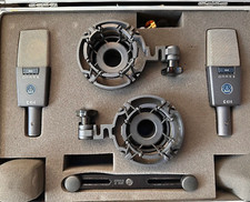 AKG C414 XLS ST Multi-Pattern Large-Diaphragm Condenser Microphone - Matched...