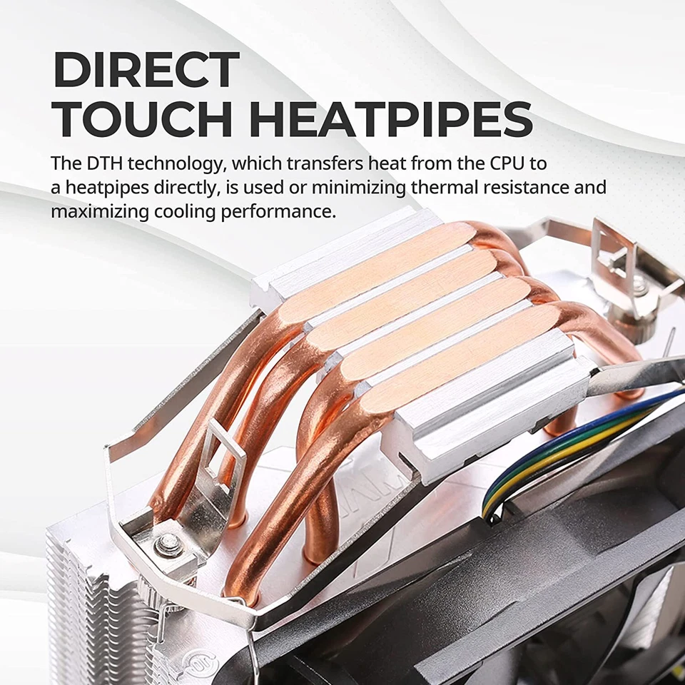 Zalman CNPS 9X Optima CPU Cooler 120mm low noise - Image 3 of 4