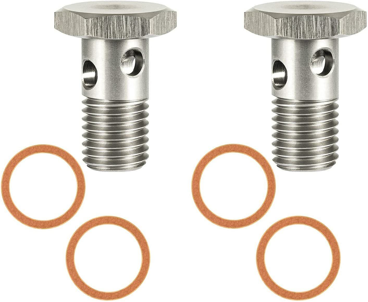 Fuel Pump Pressure Banjo Bolt & Washer Kit for Ford 6.0L 6.4L
