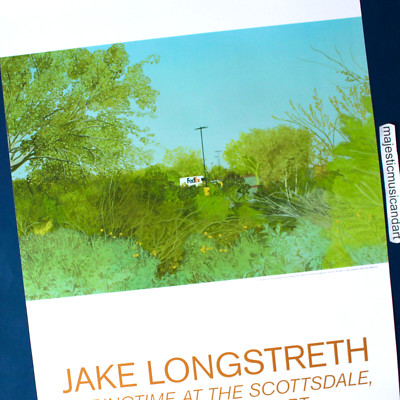 JAKE LONGSTRETH ORIGINAL BERLIN EXHIBITION POSTER