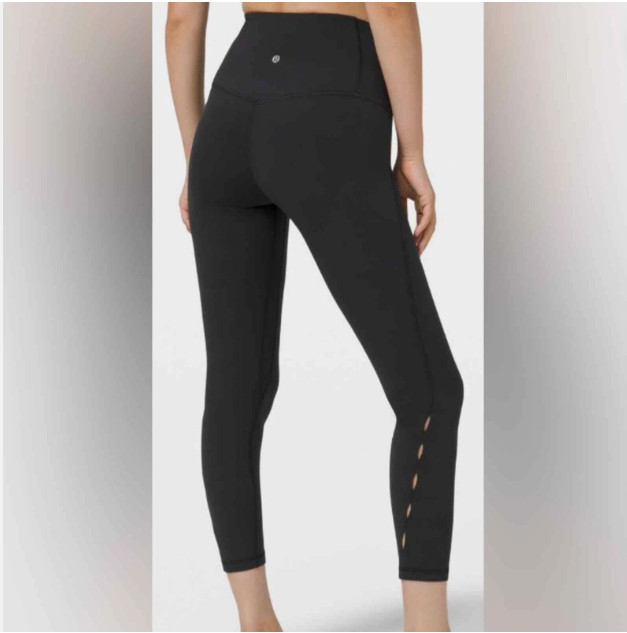 Lululemon Unlimit High-Rise Tight 25" *Keyhole, Size 6, Grey