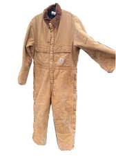 Vintage Carhartt Coveralls 44 Duck Canvas