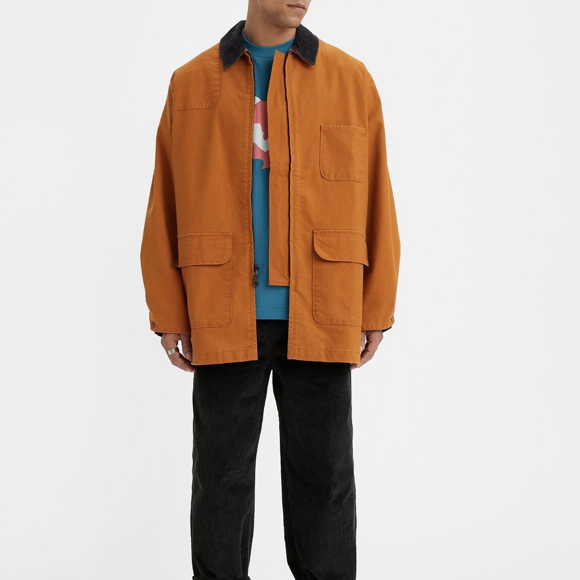 LEVI'S® SKATE NEW FIELD JACKET ORANGE SIZE XXL