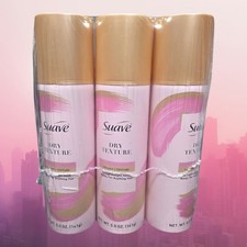 Lot Of 3 New Suave 5 oz Pink Dry Texturizing Spray Finishing Spray DISCONTINUED