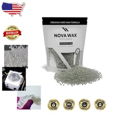 Professional Hard Wax Beads 2.2lb Unscented Salon Quality Sensitive Skin