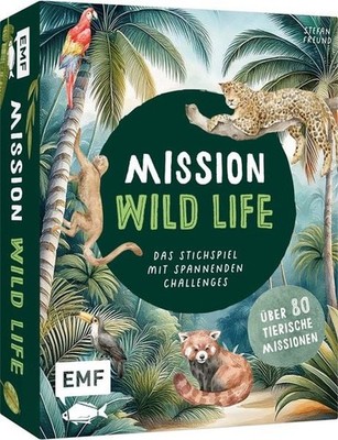 Kartenspiel: Mission: Wild Life Das Stichspiel mit 128 Karten und über 80 spa...
