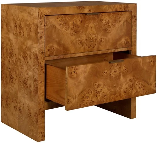 Uttermost 24381 Indus 30"W 2 Drawer Acacia Cabinet - Burl - Picture 1 of 5