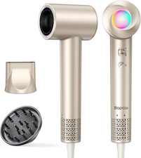 Secador Cabello Ionico 160000RPM Profesional Difusor 500 Millones de Iones Reg