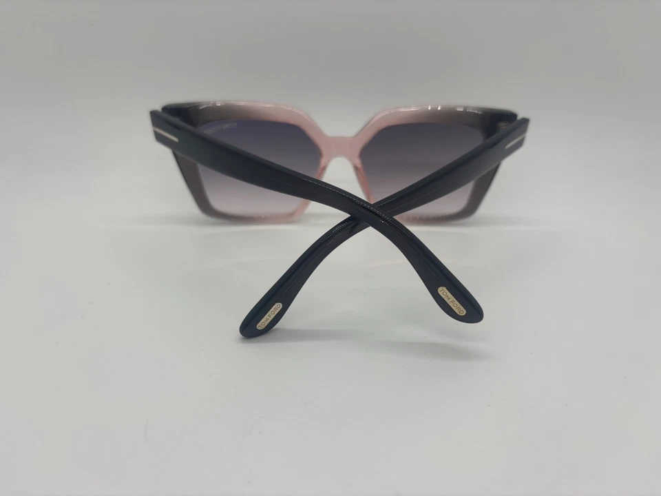 NUEVO Gafas de sol Tom Ford Winona TF1030 20G gris rosa 53-15-140 mm SIN ESTUCHE Foto 4 de 4