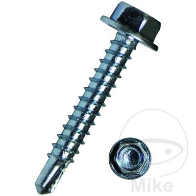 Dresselhaus Pack 100 Self Drilling Screws One 6.3 7504K