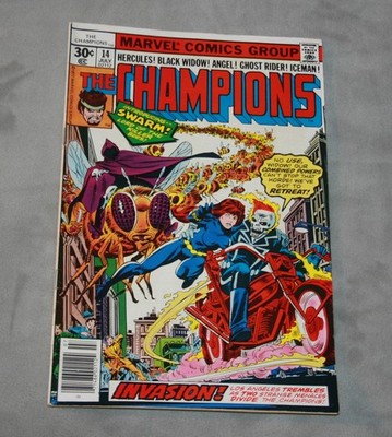 Marvel The Champions #14 Swarm Lord Appearance 1977 - at least a 5.5